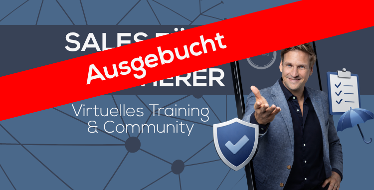 Verkaufstraining für Versicherer virtuell